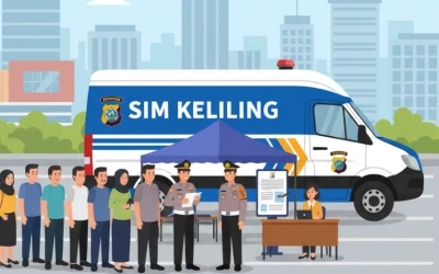 Jadwal SIM Keliling Jakarta Besok Jumat 7 November 2025, Cek Lokasinya